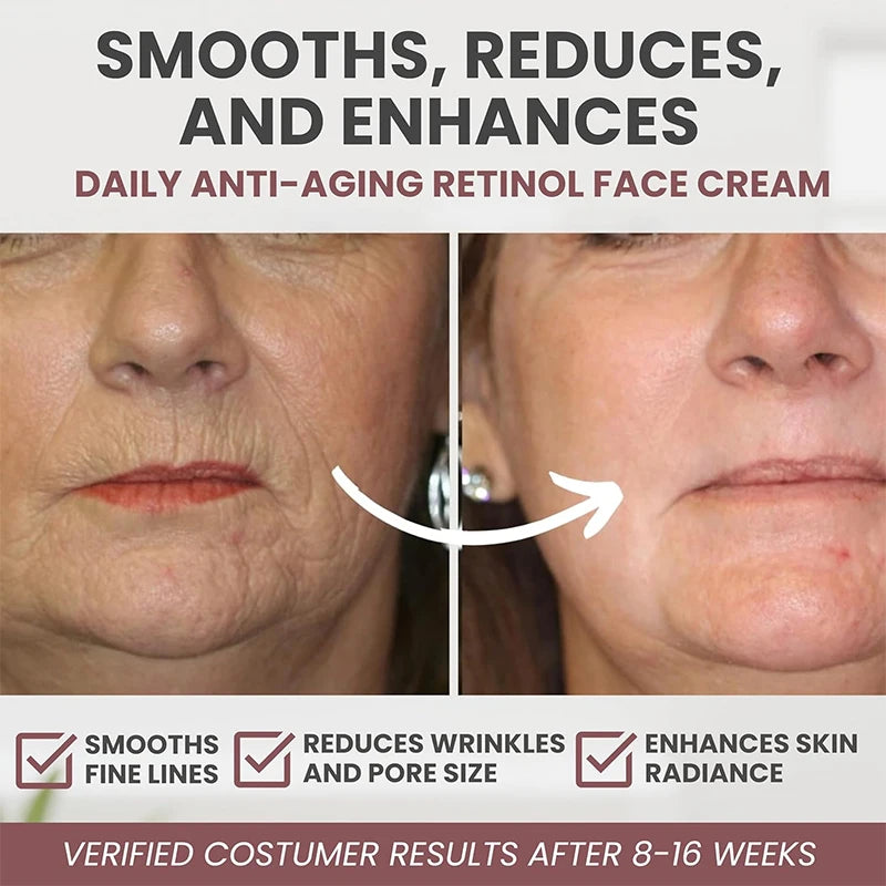 HealthClincly™ Retinol Anti-Aging Cream – 94% Wrinkle Reduction in Just 3 Weeks!